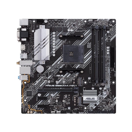 Maxpower Prime B550M-A Wi-Fi II AMD AM4 3rd Generation Ryzen Micro ATX Motherboard MA3663371